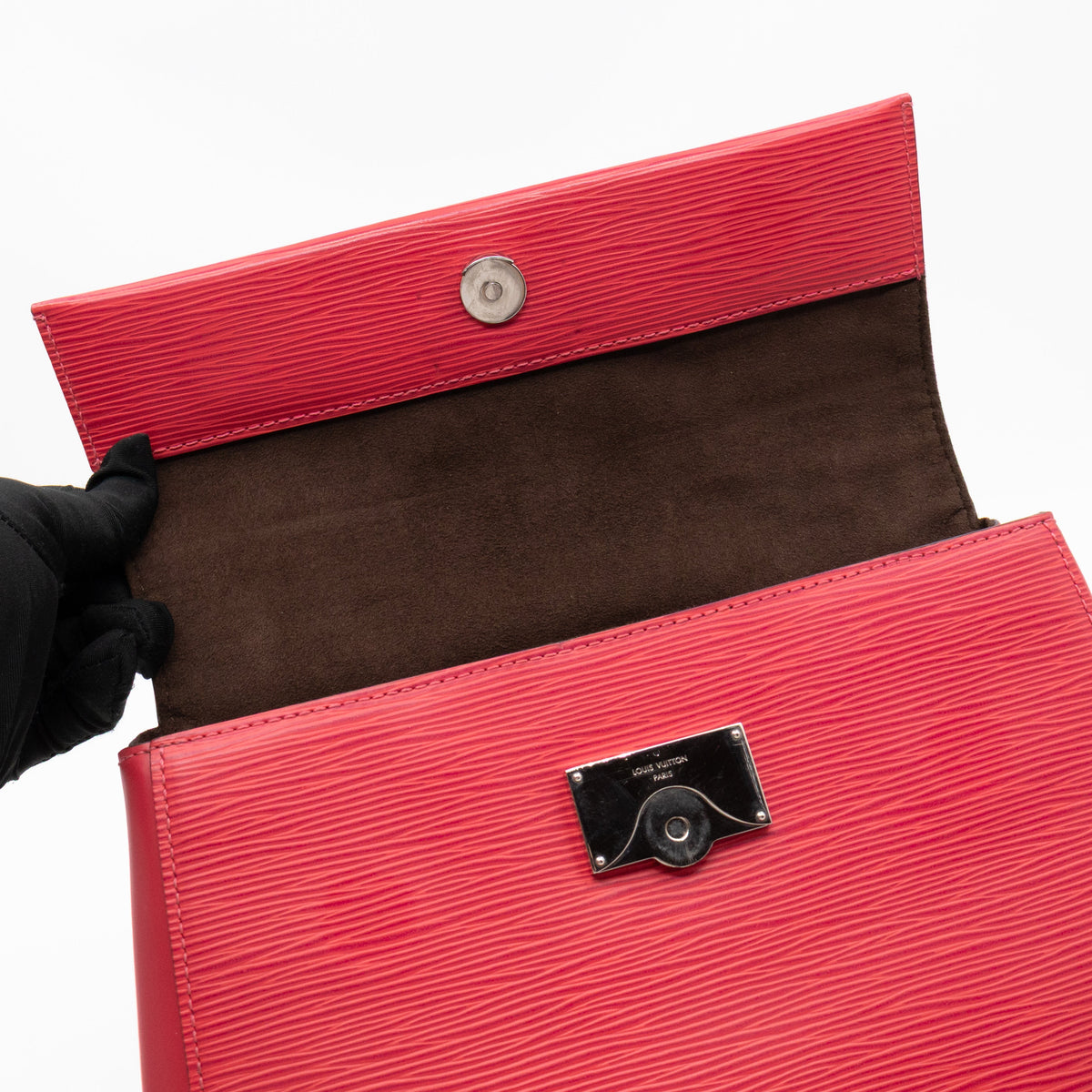 Louis-vuitton Cluny BB Coquelicot Epi Leather
