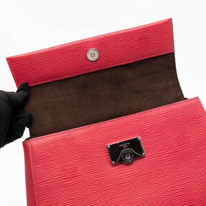 Louis-vuitton Cluny BB Coquelicot Epi Leather