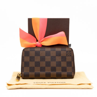 Louis-vuitton Compact Zippy Wallet Damier Ebene