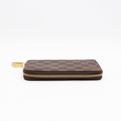 Louis-vuitton Compact Zippy Wallet Damier Ebene