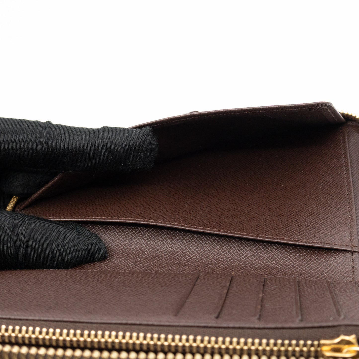 Louis-vuitton Compact Zippy Wallet Damier Ebene