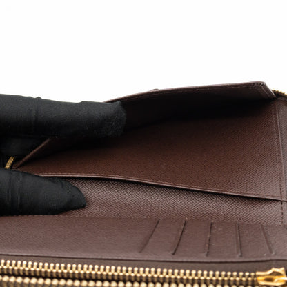 Louis-vuitton Compact Zippy Wallet Damier Ebene