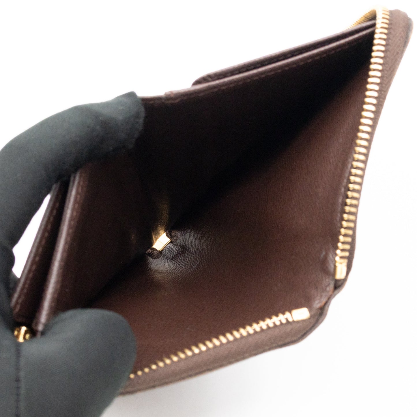Louis-vuitton Compact Zippy Wallet Damier Ebene