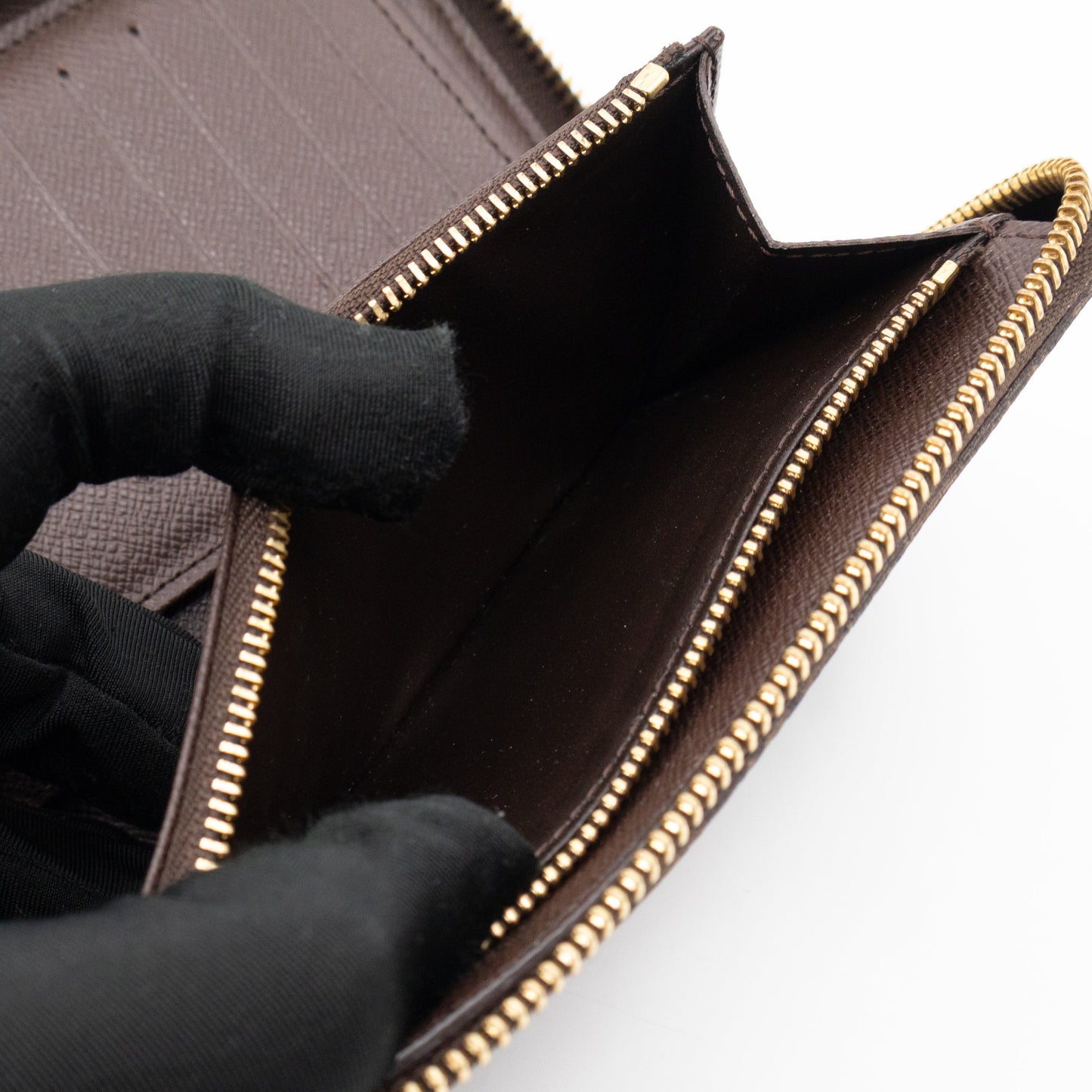 Louis-vuitton Compact Zippy Wallet Damier Ebene