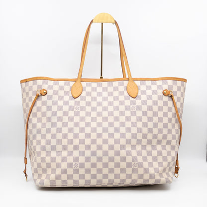 Louis-vuitton Neverfull GM Damier Azur