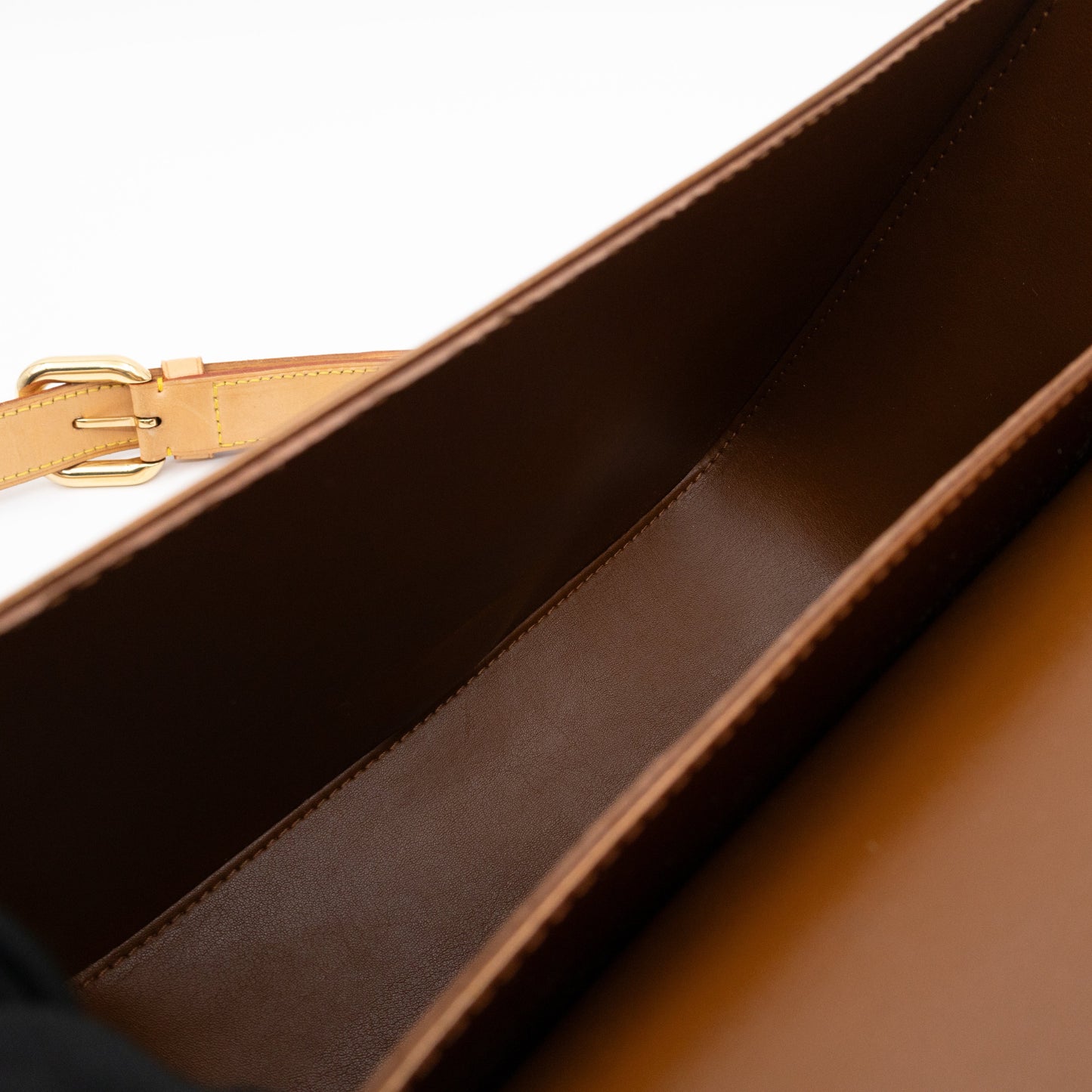 Louis-vuitton Christie GM Vernis Bronze
