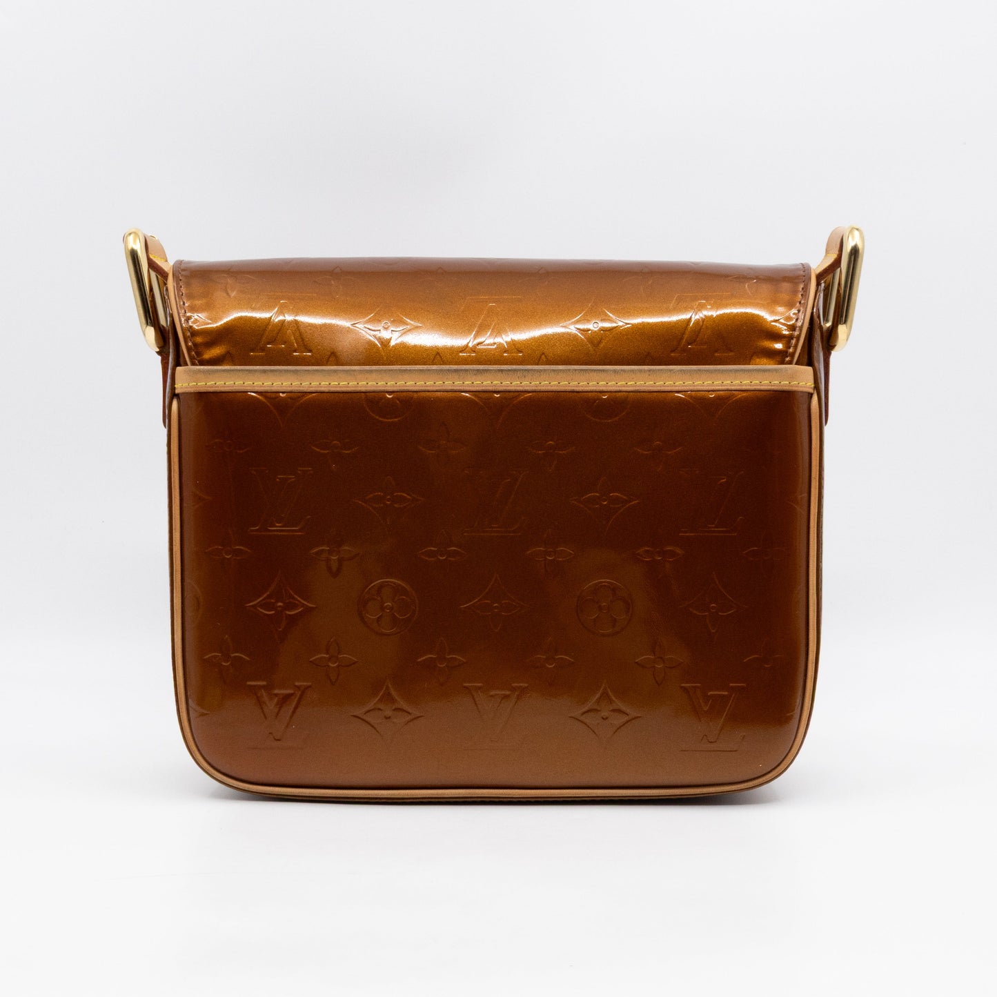 Louis-vuitton Christie GM Vernis Bronze