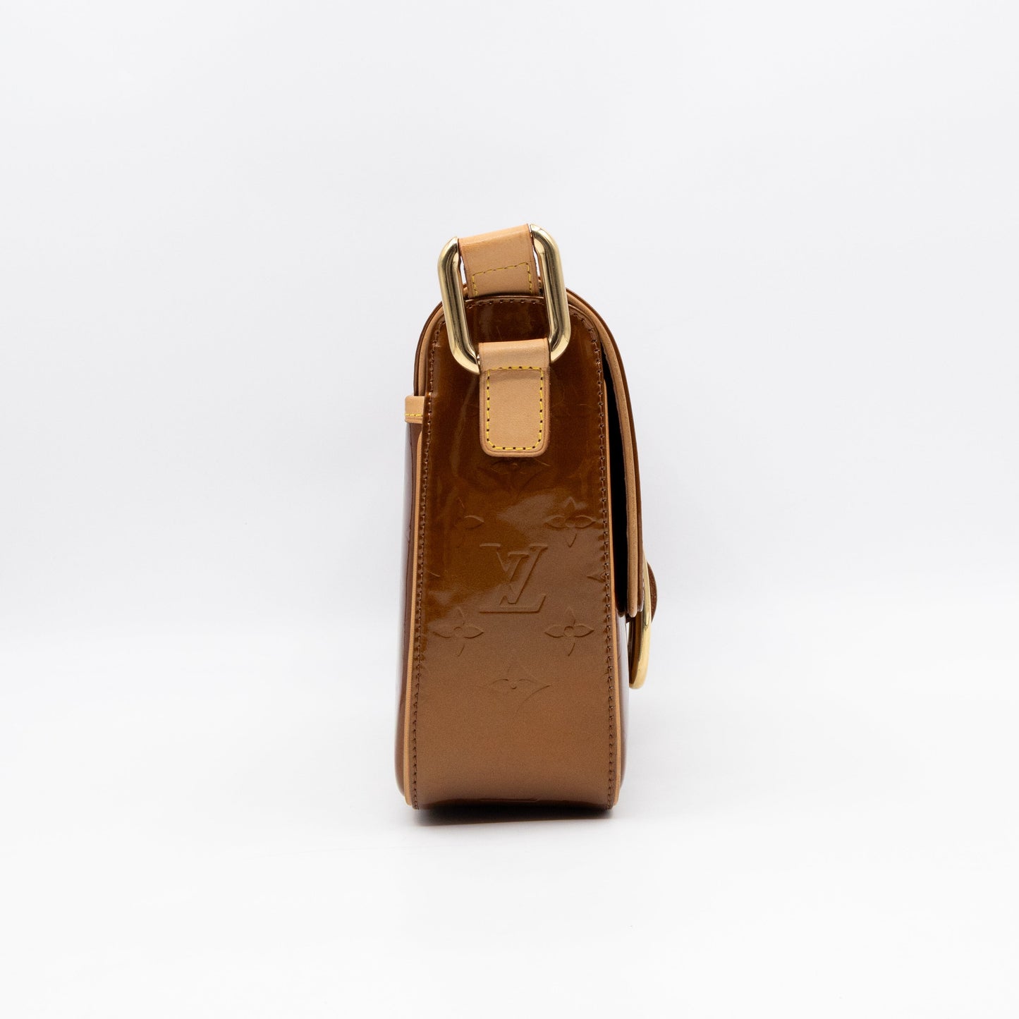 Louis-vuitton Christie GM Vernis Bronze