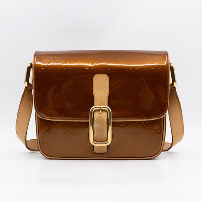 Louis-vuitton Christie GM Vernis Bronze