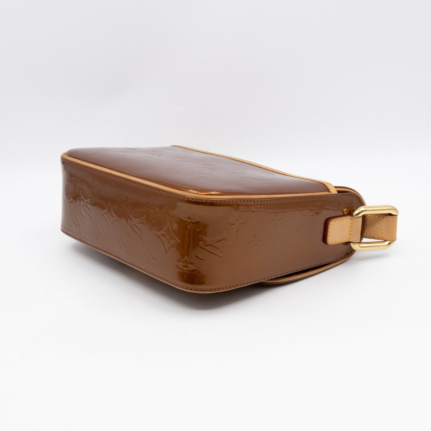 Louis-vuitton Christie GM Vernis Bronze