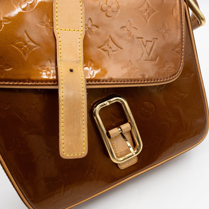 Louis-vuitton Christie GM Vernis Bronze