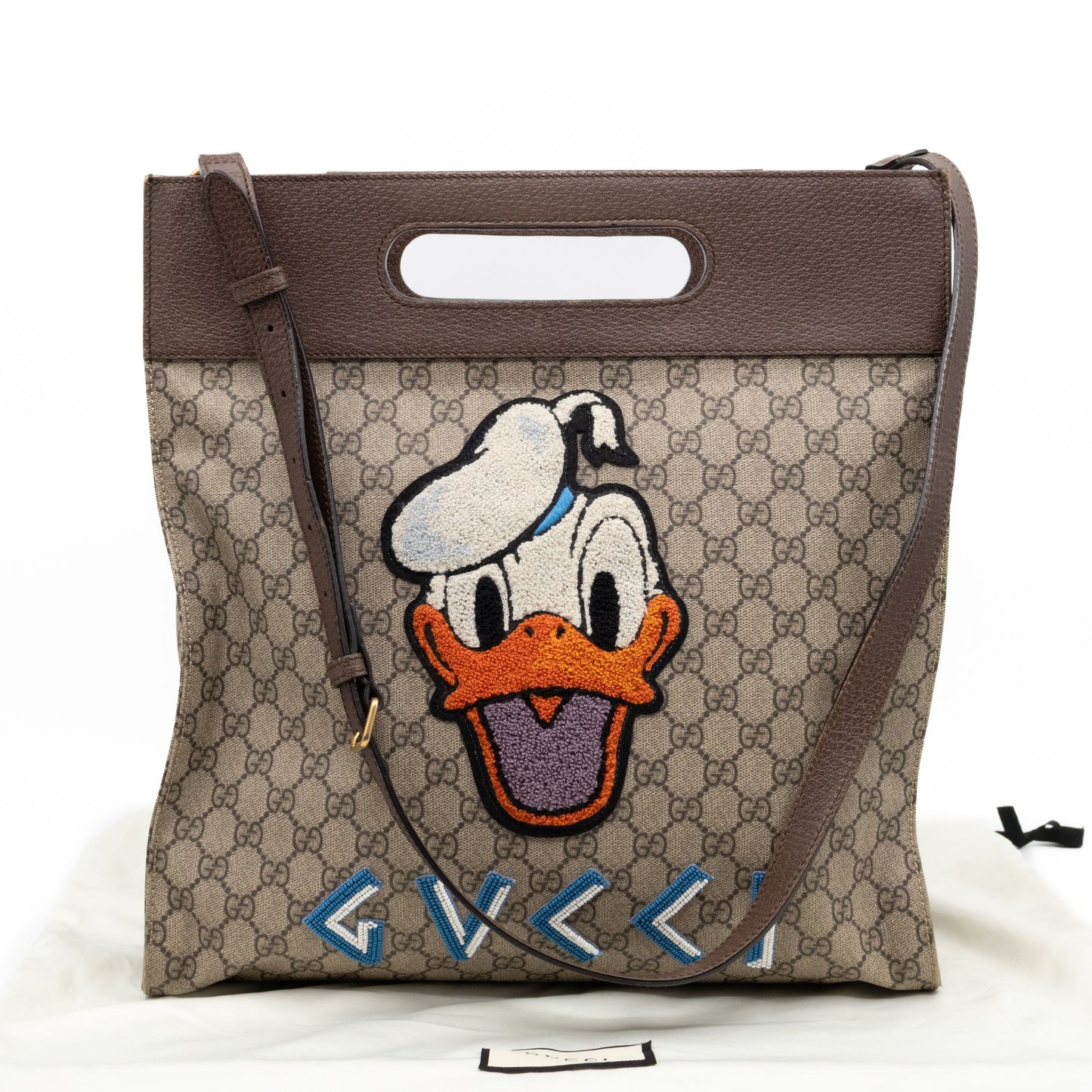 Gucci x Disney Neo Vintage Donald Duck Tote GG Supreme