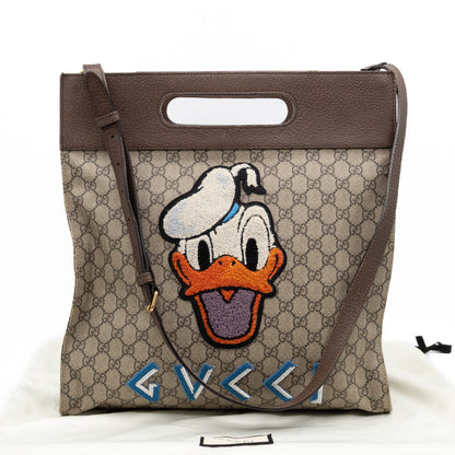 Gucci x Disney Neo Vintage Donald Duck Tote GG Supreme