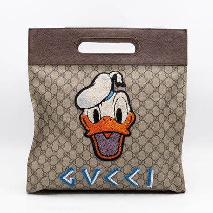 Gucci x Disney Neo Vintage Donald Duck Tote GG Supreme