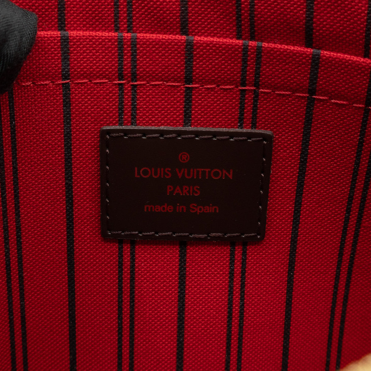 Louis-vuitton Neverfull Pochette Damier Ebene