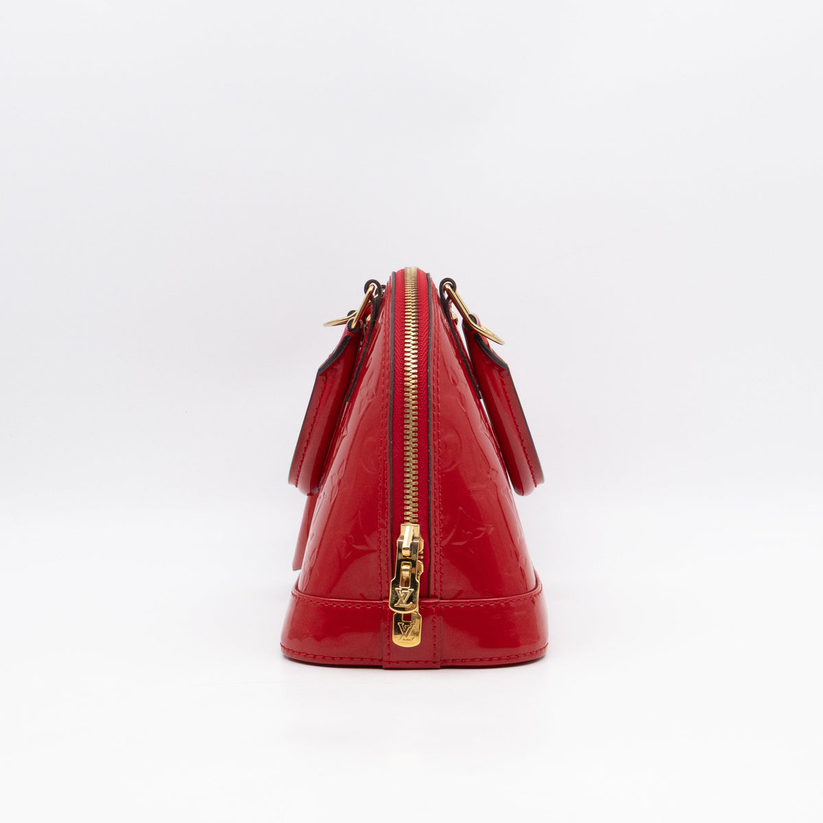 Louis-vuitton Alma BB Vernis Red