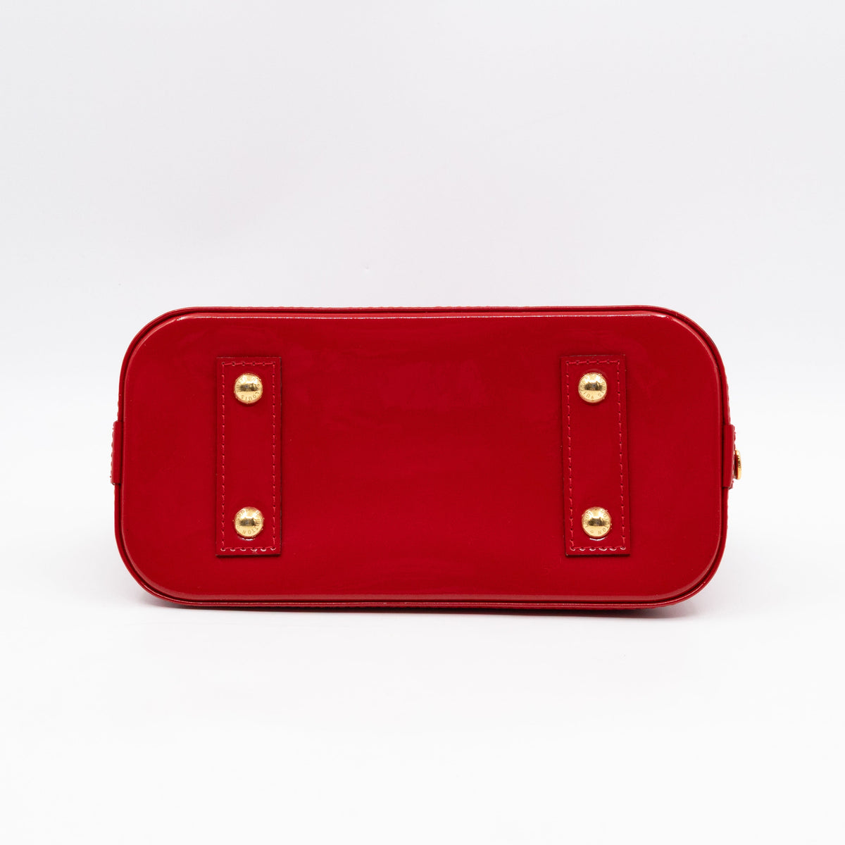 Louis-vuitton Alma BB Vernis Red