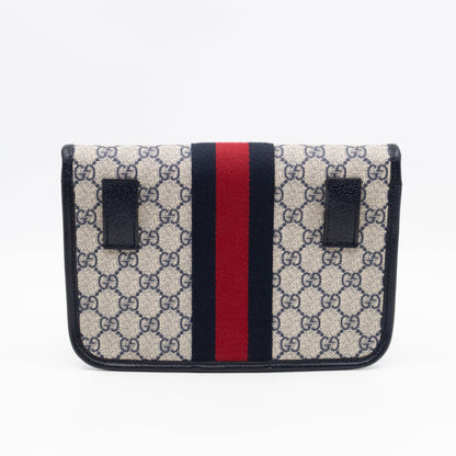 Ophidia Small Belt bag GG Supreme Navy Leather 85/34