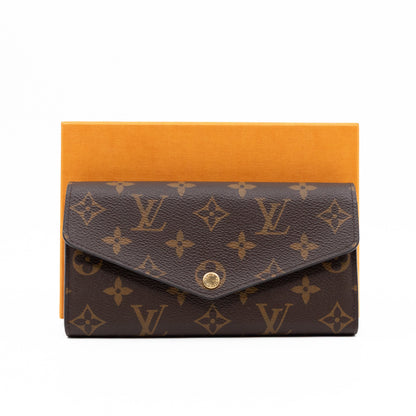 Louis-vuitton Sarah Wallet Monogram Brown