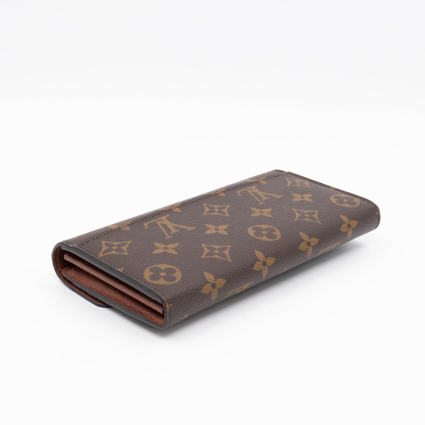 Louis-vuitton Sarah Wallet Monogram Brown