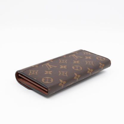 Louis-vuitton Sarah Wallet Monogram Brown