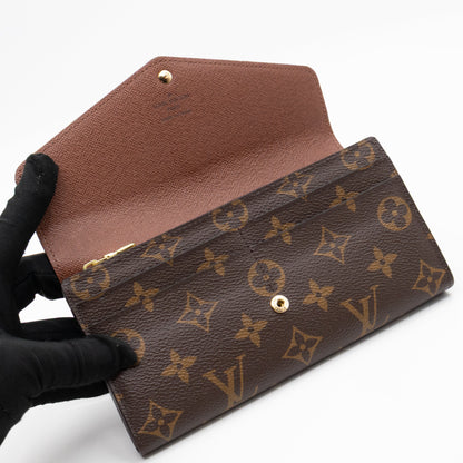 Louis-vuitton Sarah Wallet Monogram Brown