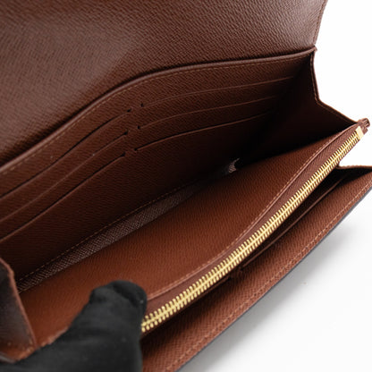 Louis-vuitton Sarah Wallet Monogram Brown