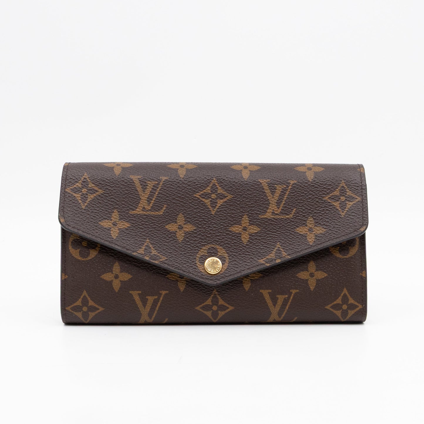 Louis-vuitton Sarah Wallet Monogram Brown