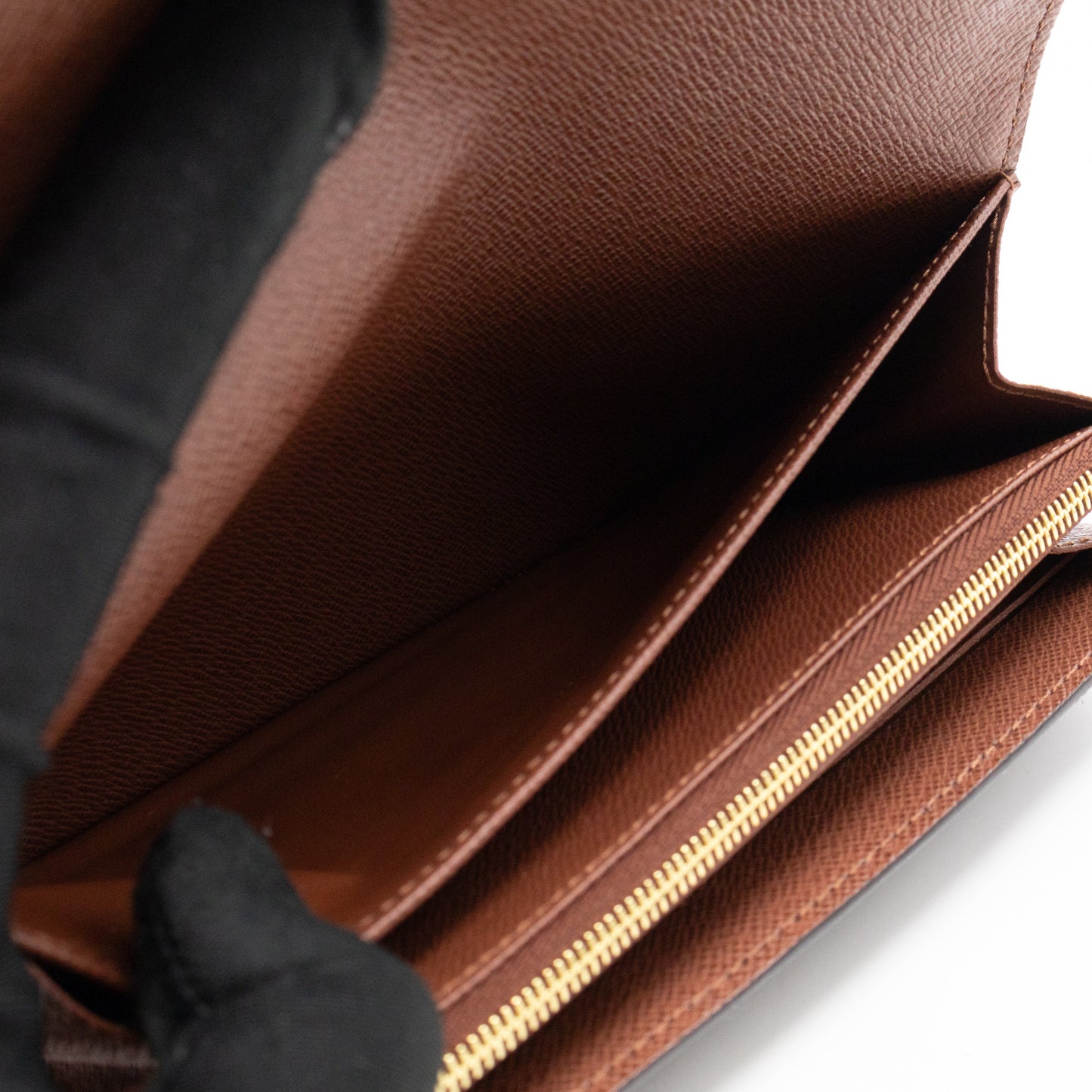 Louis-vuitton Sarah Wallet Monogram Brown
