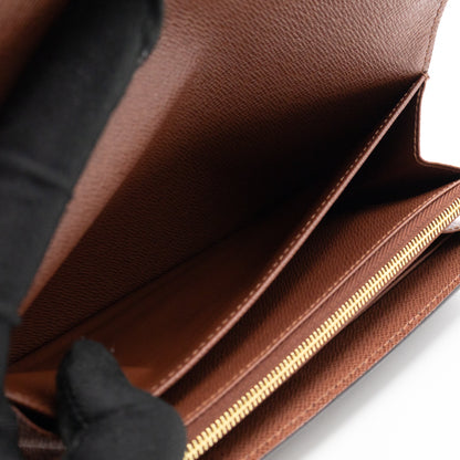 Louis-vuitton Sarah Wallet Monogram Brown