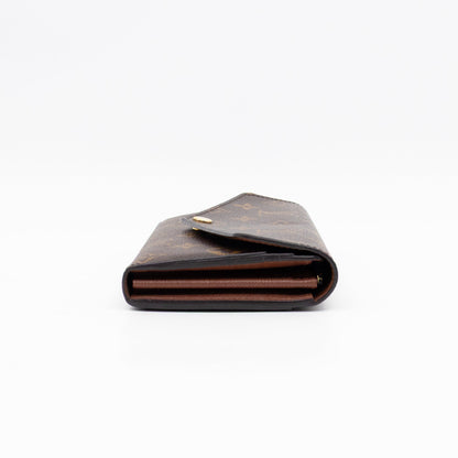 Louis-vuitton Sarah Wallet Monogram Brown