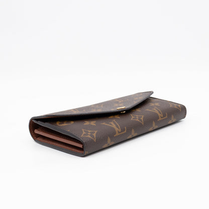 Louis-vuitton Sarah Wallet Monogram Brown