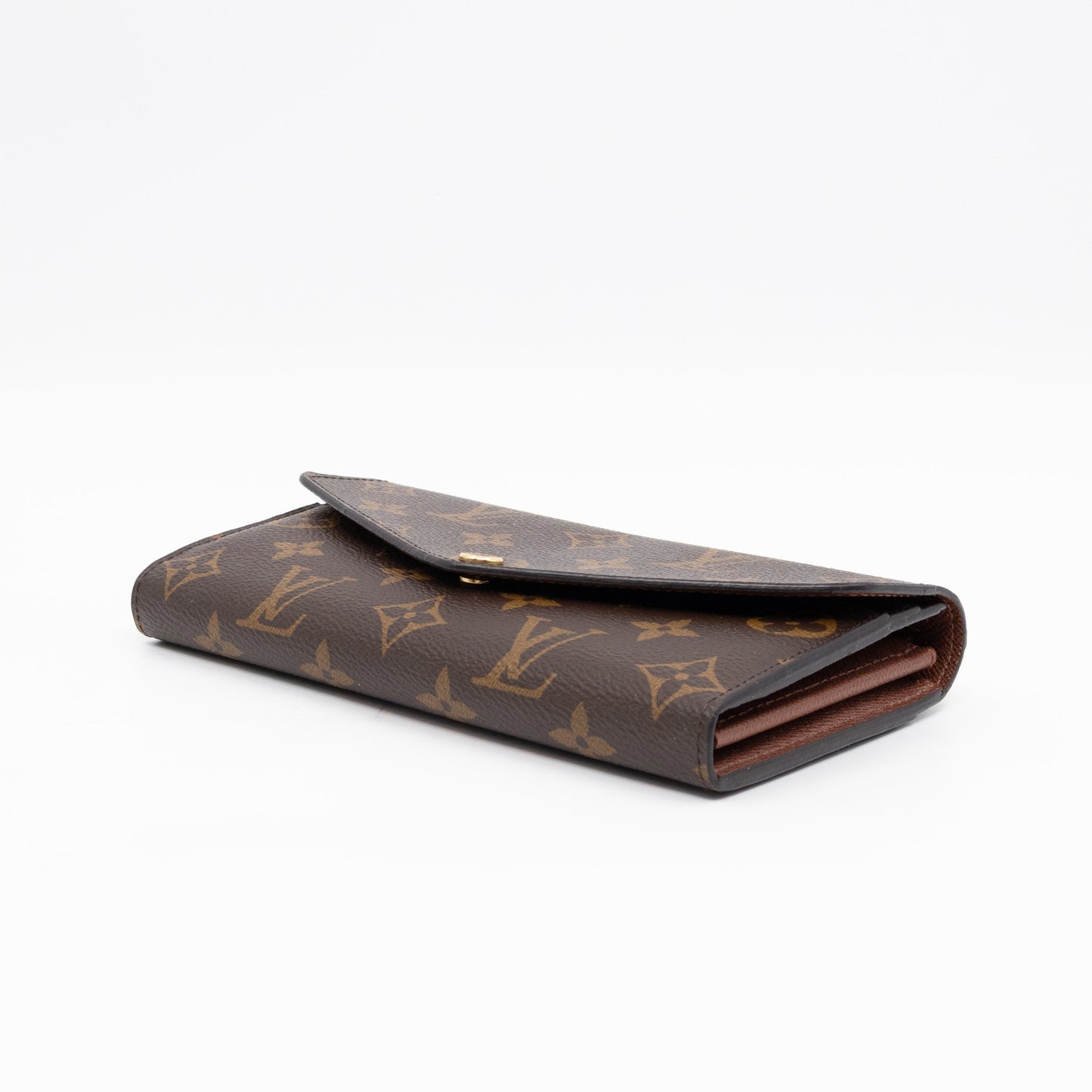 Louis-vuitton Sarah Wallet Monogram Brown