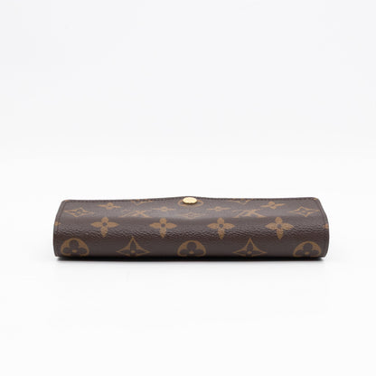 Louis-vuitton Sarah Wallet Monogram Brown