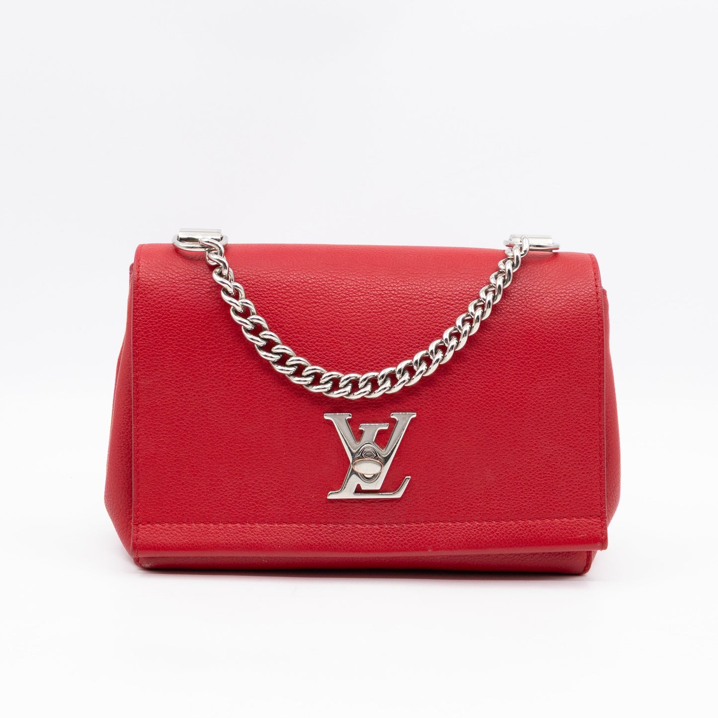 Louis-vuitton LockMe II BB Red Leather