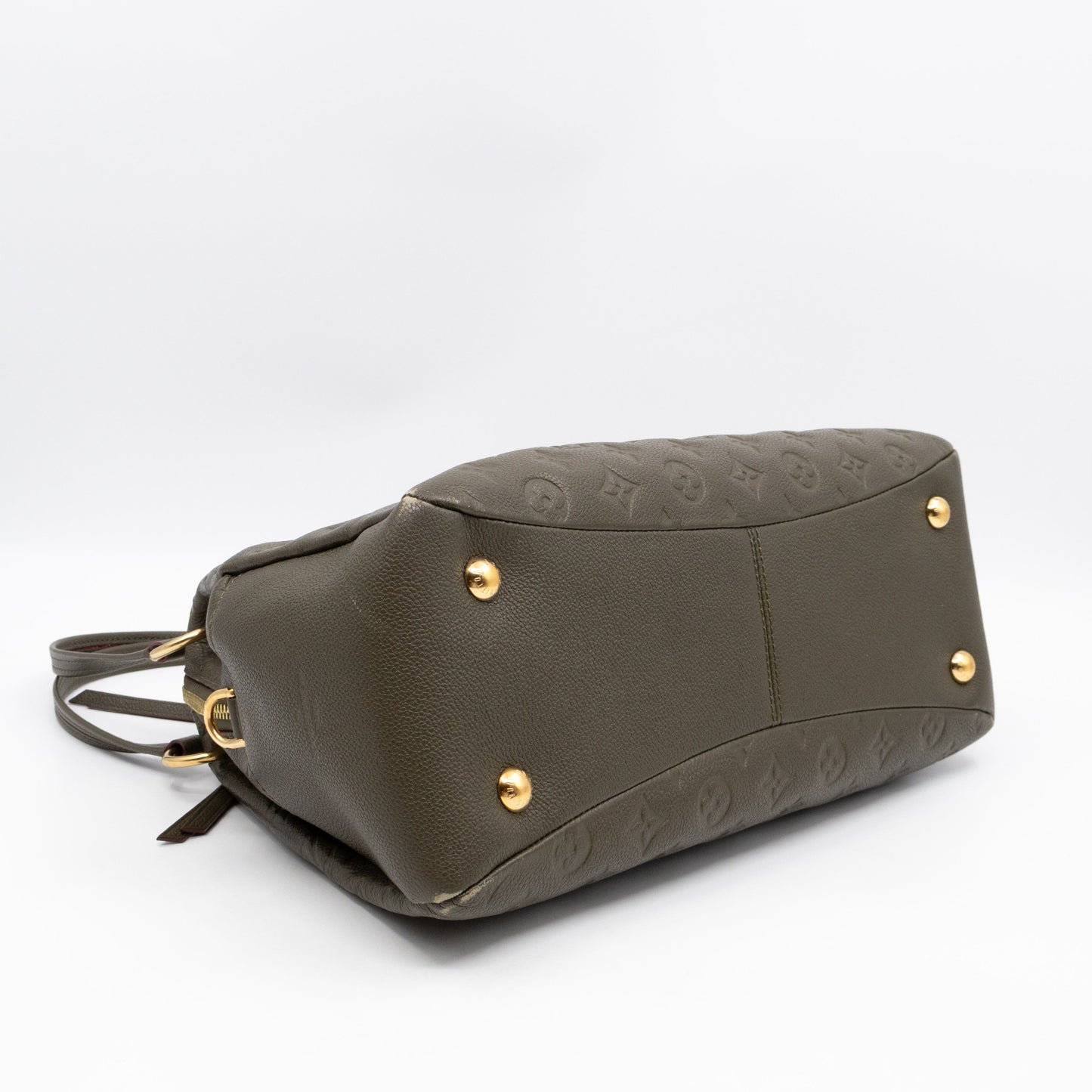 Louis-vuitton Ponthieu PM Green Monogram Empreinte