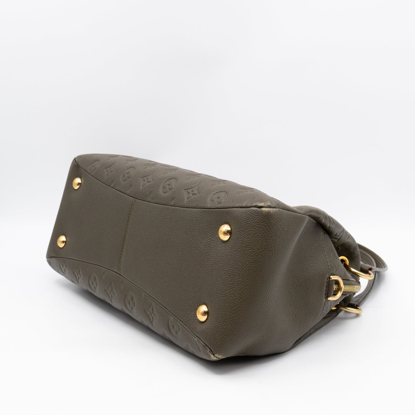Louis-vuitton Ponthieu PM Green Monogram Empreinte