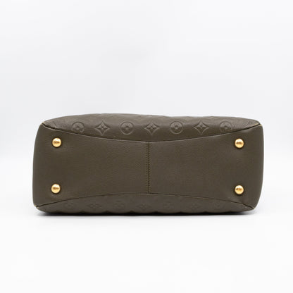 Louis-vuitton Ponthieu PM Green Monogram Empreinte