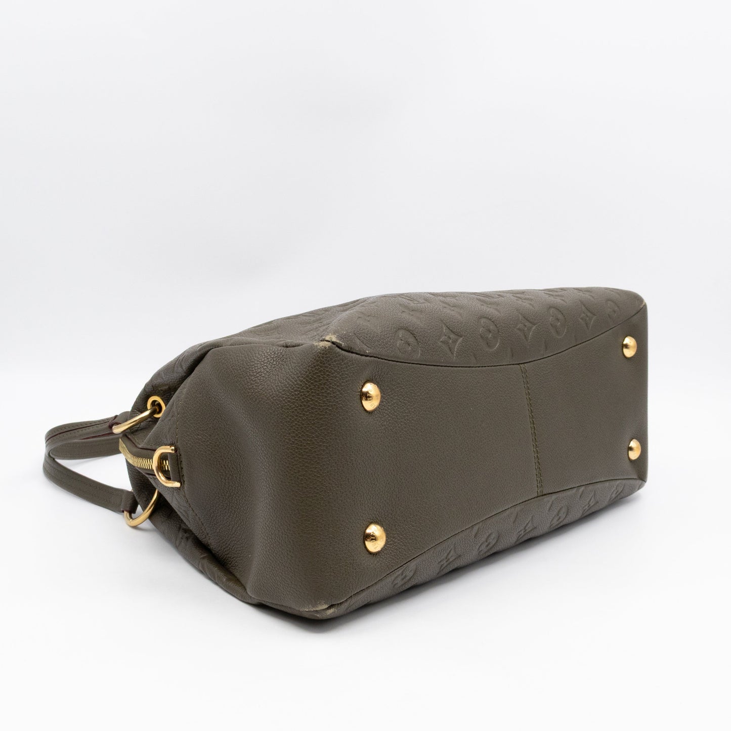 Louis-vuitton Ponthieu PM Green Monogram Empreinte