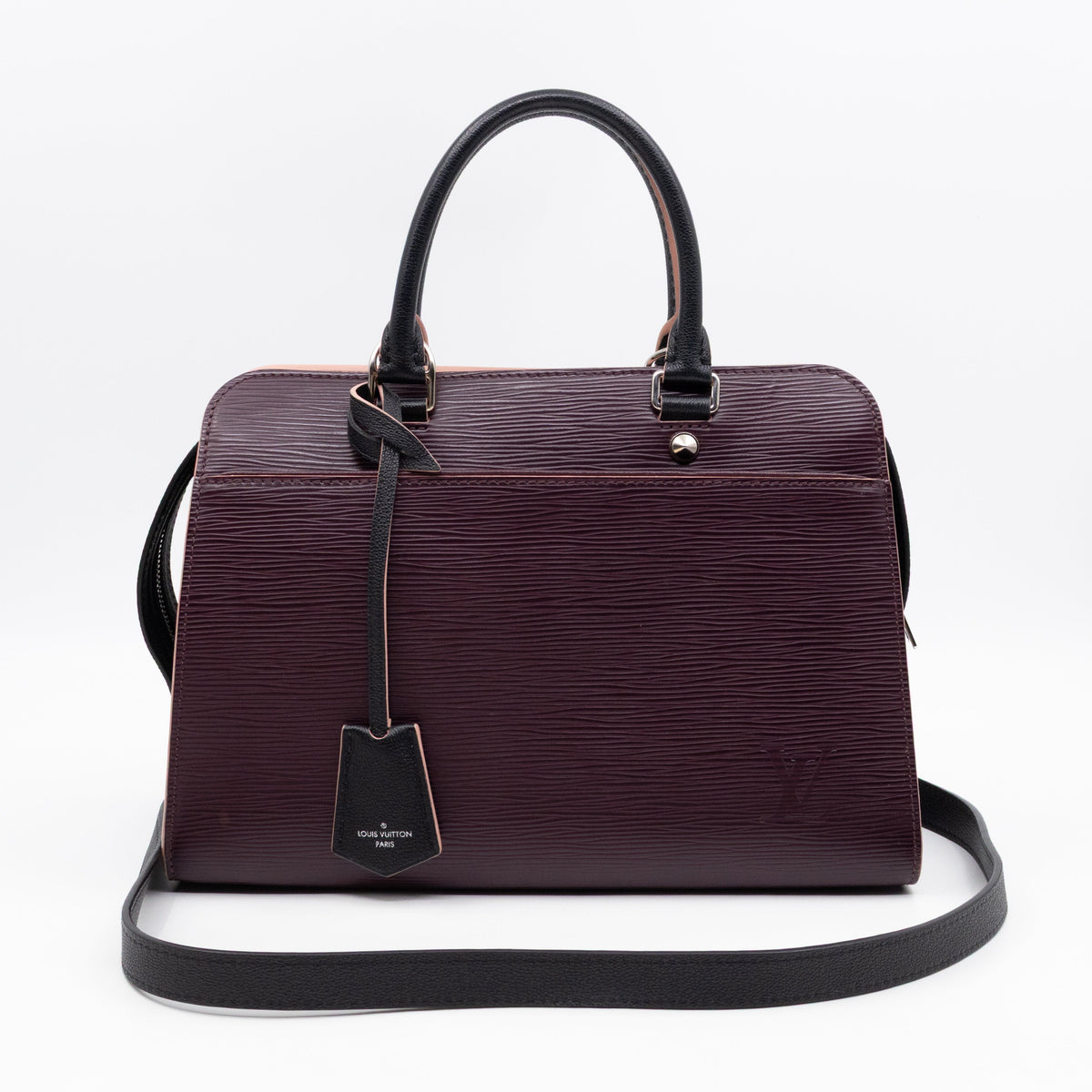 Louis-vuitton Vaneau GM Violet Epi Leather