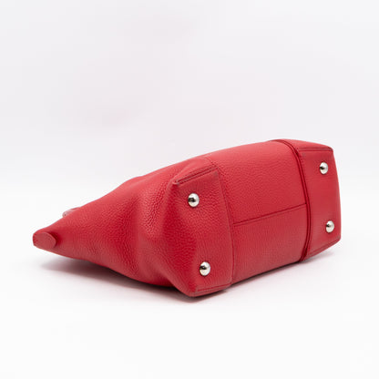 Louis-vuitton Soft Lockit PM Taurillon Leather Rubis