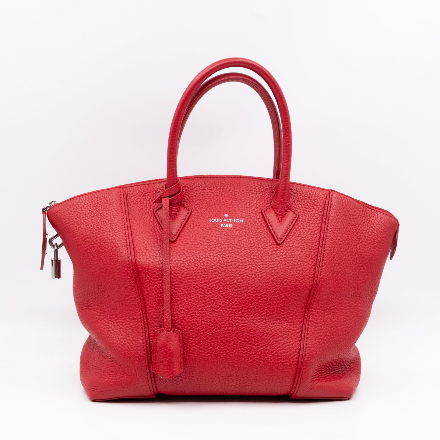 Louis-vuitton Soft Lockit PM Taurillon Leather Rubis