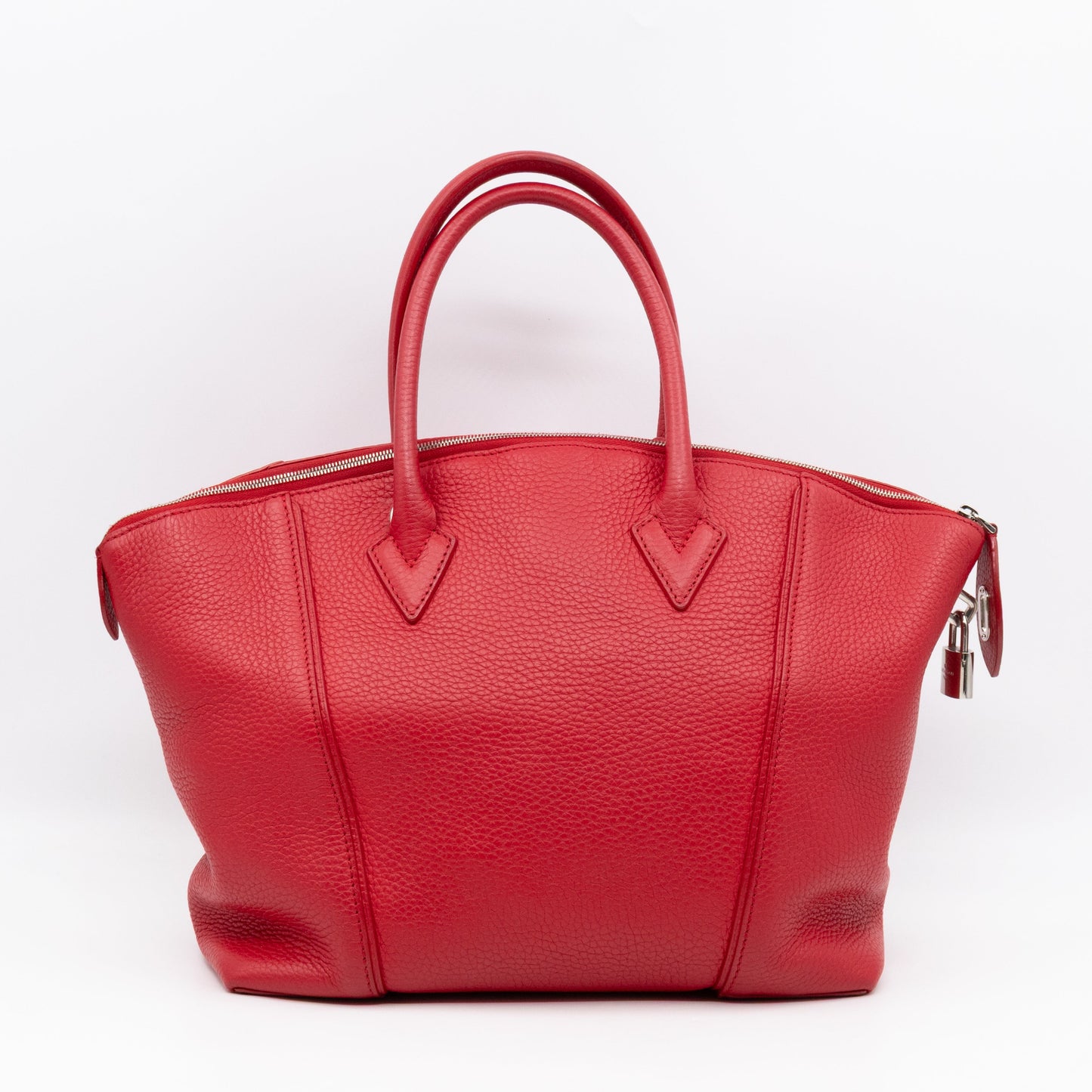 Louis-vuitton Soft Lockit PM Taurillon Leather Rubis
