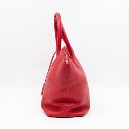 Louis-vuitton Soft Lockit PM Taurillon Leather Rubis