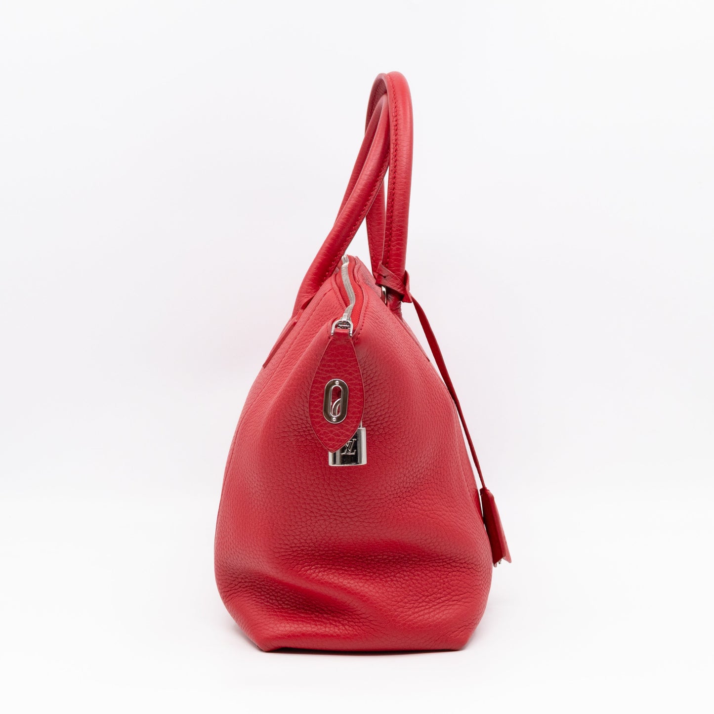 Louis-vuitton Soft Lockit PM Taurillon Leather Rubis
