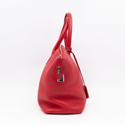 Louis-vuitton Soft Lockit PM Taurillon Leather Rubis