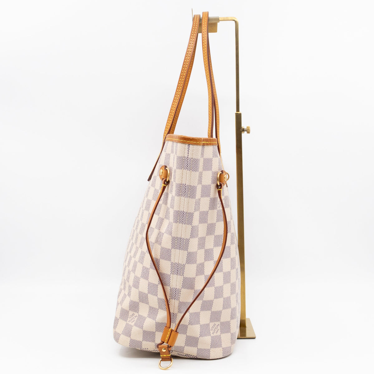 Neverfull MM with Pochette Damier Azur
