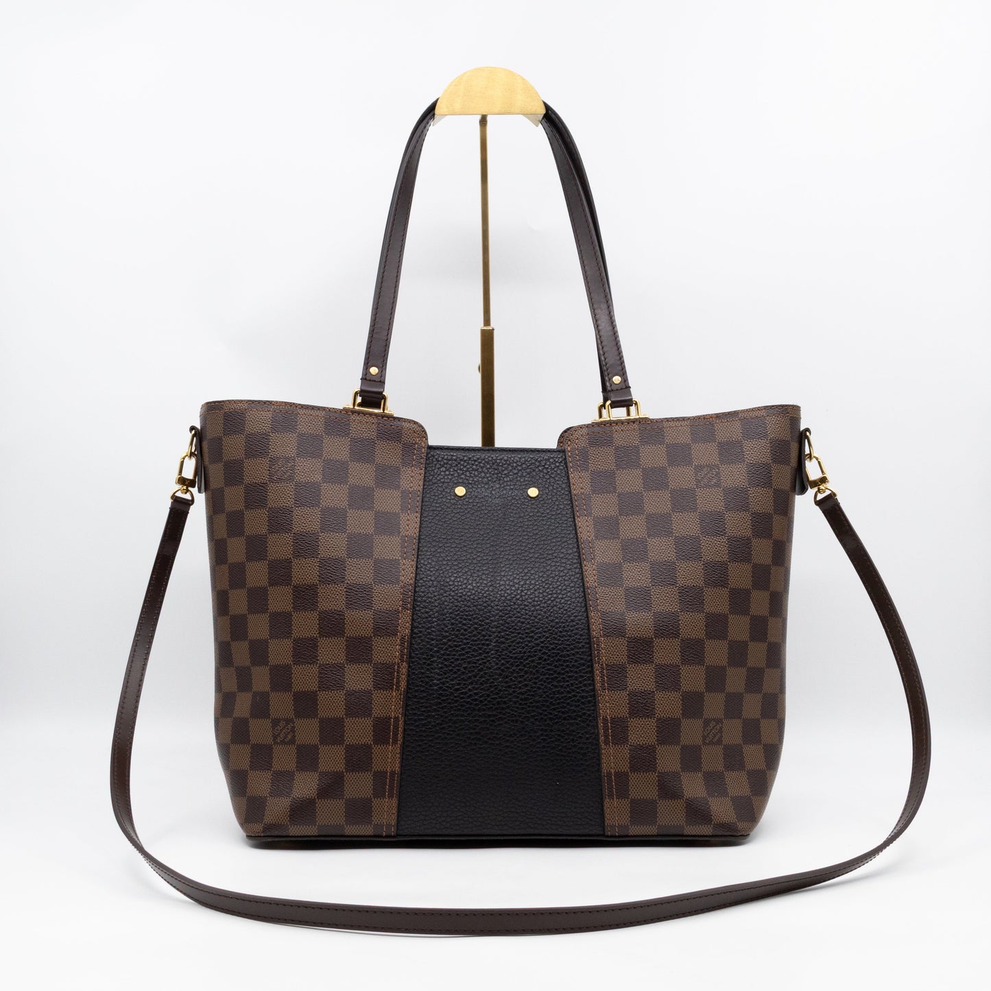 Louis-vuitton Jersey Damier Ebene Black