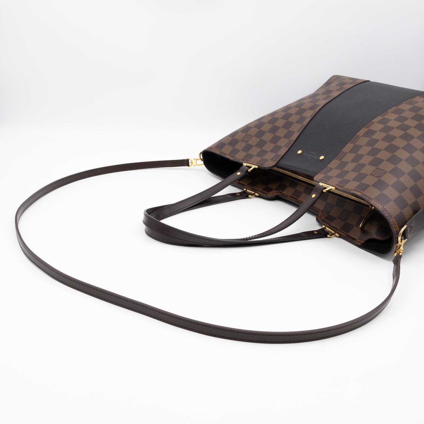 Louis-vuitton Jersey Damier Ebene Black