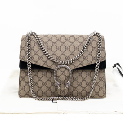Dionysus Medium GG Supreme Black